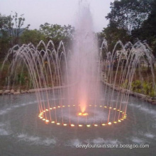 Hotel outdoor garden fountain dancing for home